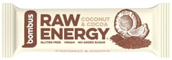Bombus Raw energy cocoa & coconut tyčinka