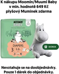 Moomin Baby EKO Disposable diapers midi 3 (5–8 kg)