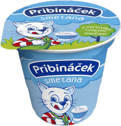 Pribináček smetanový