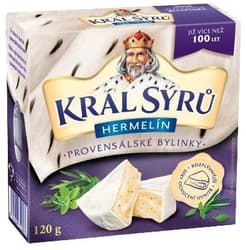 Král sýrů Hermelín Provence herbs