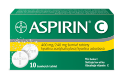 ASPIRIN C 400MG/240MG šumivá tableta 10