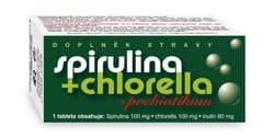 Spirulina + Chlorella + Prebiotic tbl.90 NATURVITA