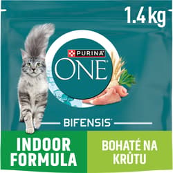 Purina ONE Indoor rich in turkey and whole grain cereals