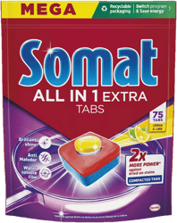 Somat All in 1 Extra Lemon & Lime tablety do myčky