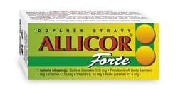 Allicor Forte Garlic + C + E + P + BETA NATURVITA tbl.60