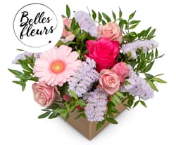 Belles Fleurs Květinový boxík (ke konci školního roku)