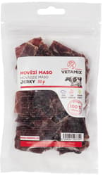 Vetamix Hovězí maso jerky pro psy