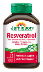 JAMIESON Resveratrol 50mg extr.z červ.vína cps.30