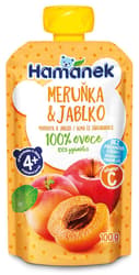 Hamánek Fruit pouch apricot and apple
