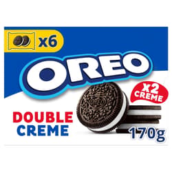 Oreo sušenky Double Creme s dvojitou vanilkovou náplní