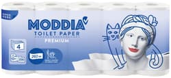 Moddia Toaletní papír 4vrstvý, 10 ks