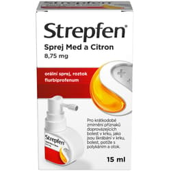 STREPFEN SPRAY HONEY AND LEMON 8,75MG ORM SPR SOL 1X15ML