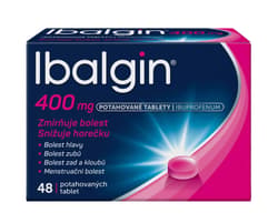 IBALGIN 400MG coated tablets 48