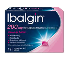 IBALGIN 200MG coated tablets 12