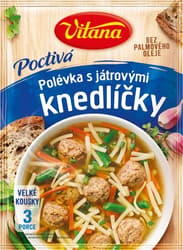 Vitana Poctivá s játrovými knedlíčky