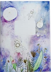 Be Nice ecological notebook lined A4, 424, Universe