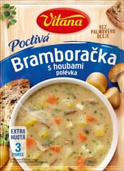 Vitana Poctivá Bramboračka s houbami polévka v pytlíku