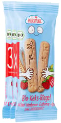 FruchtBar BIO Spelled butter sticks with strawberries
