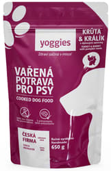 Yoggies Cooked Dog Food - Turkey and Rabbit with Pumpkin Seeds and Joint Nutrition