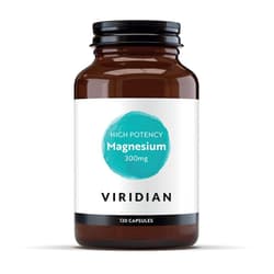 Viridian High Potency Magnesium 300mg cps.120