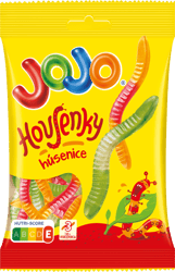 Jojo Caterpillars jelly candies