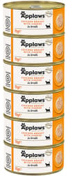 Applaws Cat konzerva kuřecí prsa se sýrem pro kočky (6×70 g)