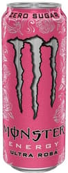 Monster Energy Ultra Rosá Zero Sugar plech