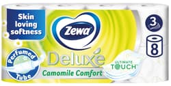 Zewa Deluxe Camomile Comfort toaletní papír 3vrstvý, 8 ks