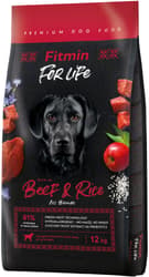 Fitmin For Life Beef & Rice krmivo pro psy