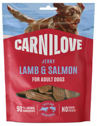 Carnilove Lamb and salmon jerky for dog