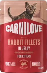 Carnilove Pouch for cats - rabbit and marigold