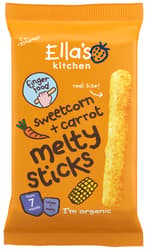 Ella's Kitchen ORGANIC crunchy sticks with corn and carrots