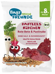 Freche Freunde Organic spelt biscuits with beetroot and parsnip