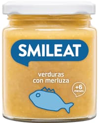 Smileat BIO Příkrm divoká mořská štika se zeleninou, rýží a panenským olivovým olejem