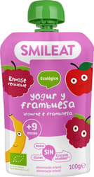 Smileat BIO Kapsička řecký jogurt, banán, malina a rýže
