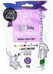 Petra & Friends BIO Ovocné smoothie kousky sušené mrazem s borůvkami a kozím sýrem