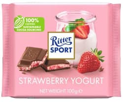 Ritter Sport Chocolate Strawberry Yogurt