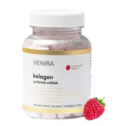 Venira Collagen in the form of hearts raspberry tbl.120