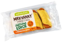 Hukvaldské mrkvánky with apricot filling