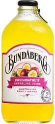 Bundaberg Passionfruit lemonade glass