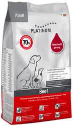 Platinum Natural Adult granulované krmivo pro psy hovězí