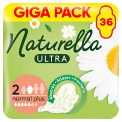 Naturella Ultra Normal Plus pads with wings, size 2