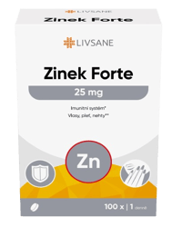 LIVSANE Zinek Forte 25mg tbl.100