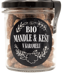 Natu Organic Almonds and Cashews in Caramel