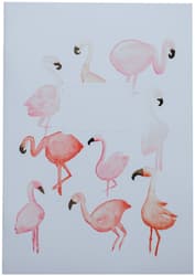 Be Nice ECO Notebook A4 lined, flamingos, No. 424