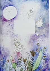 Be Nice ECO School notebook A6 lined, space, No. 624