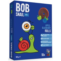 Šnek Bob Fruit Rolls Apple-Blueberry