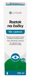LIVSANE Roztok na kontaktní čočky 100ml