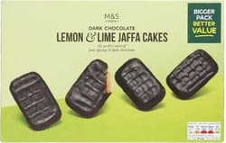 Marks & Spencer Dark Chocolate Lemon & Lime Jaffa Cakes