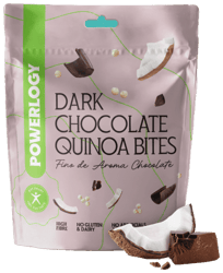 Powerlogy Dark chocolate quinoa bites